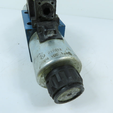 Rexroth Hydraulics 4WE10J40/CG24N9DK25L 4/3 Way Directional Control Valve 24VDC
