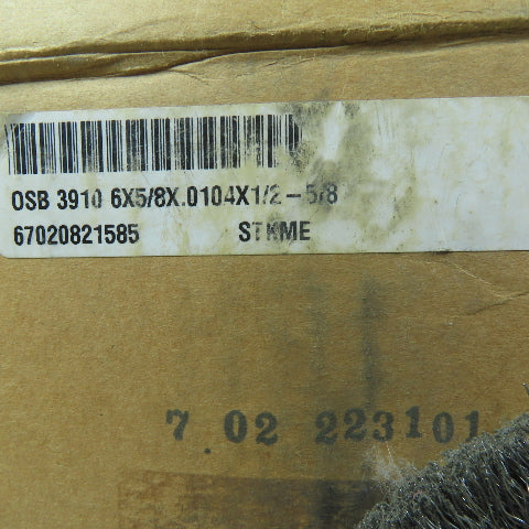 Osborn 21585 6" x 5/8" x .104x1/2-5/8" Wire Brush Wheel 6000RPM Lot Of 8