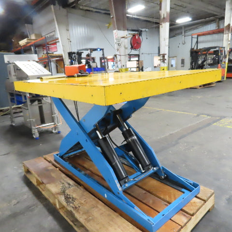 Lift Products LPT-040-48 2Ton 4000LB 64x48" Electric Scissor Lift Table 115V 1Ph