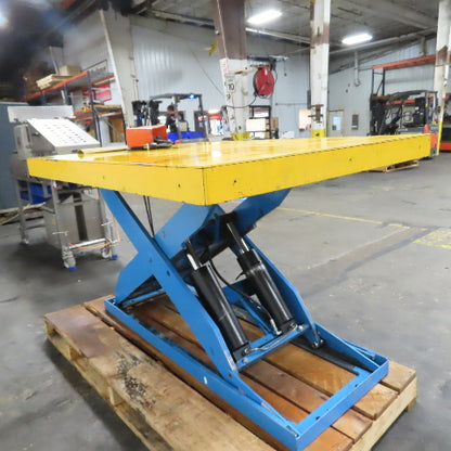 Lift Products LPT-040-48 2Ton 4000LB 64x48" Electric Scissor Lift Table 115V 1Ph