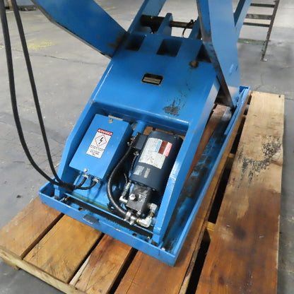 Lift Products LPT-040-48 2Ton 4000LB 64x48" Electric Scissor Lift Table 115V 1Ph