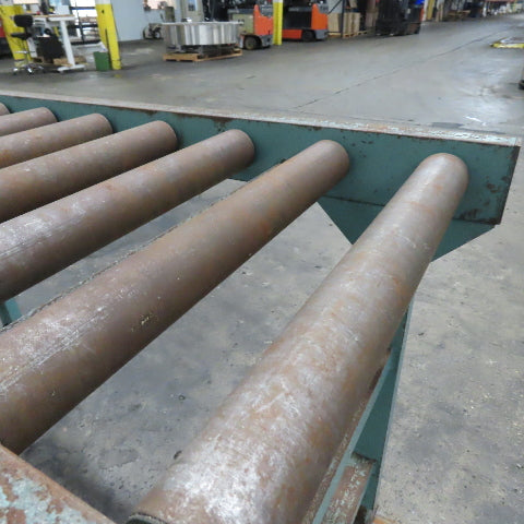 60" x 24" Steel Gravity Roller Conveyor 21" BF 2.5"OD Roller