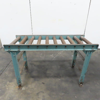 60" x 24" Steel Gravity Roller Conveyor 21" BF 2.5"OD Roller