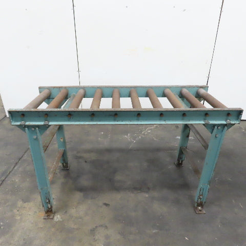 60" x 24" Steel Gravity Roller Conveyor 21" BF 2.5"OD Roller