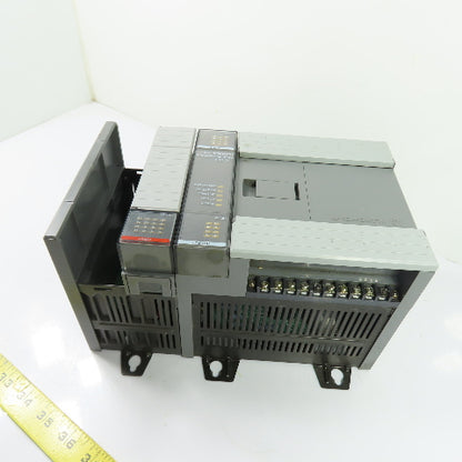 Allen-Bradley 1747-L20A 20 I/O Processor Unit Ser C FRN 6 w/ 1746-A2 2-Slot Rack