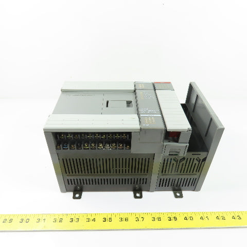 Allen-Bradley 1747-L20A 20 I/O Processor Unit Ser C FRN 6 w/ 1746-A2 2-Slot Rack