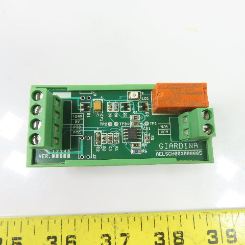 Giardina AELSCH00X000005 24VDC Control Relay Module DIN Rail