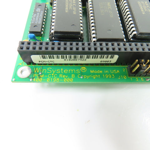WinSystems 400-0198-000 PCM-CTC Counter/Timer PC/104 Control Module Card