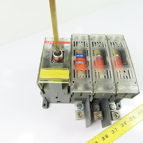 ABB OS100J03 100A 3-Pole Fusible Safety Disconnect Switch 600VAC