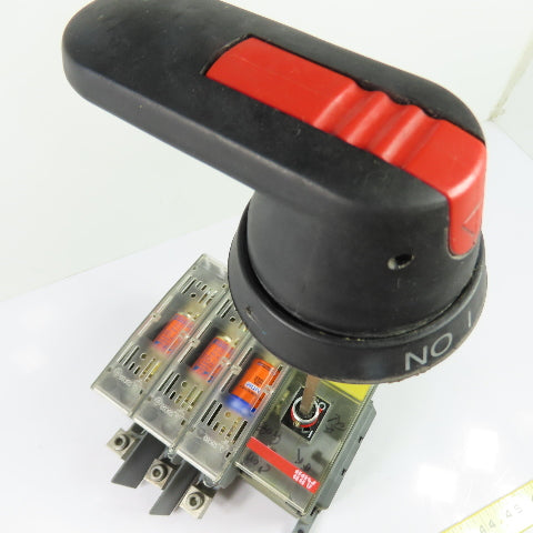 ABB OS100J03 100A 3-Pole Fusible Safety Disconnect Switch 600VAC