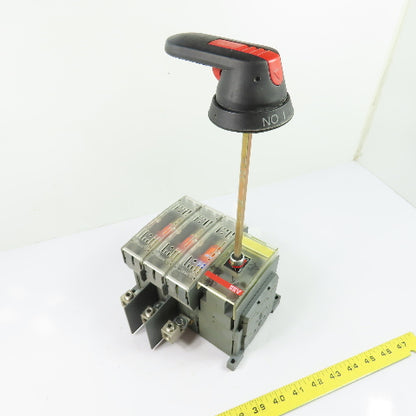ABB OS100J03 100A 3-Pole Fusible Safety Disconnect Switch 600VAC