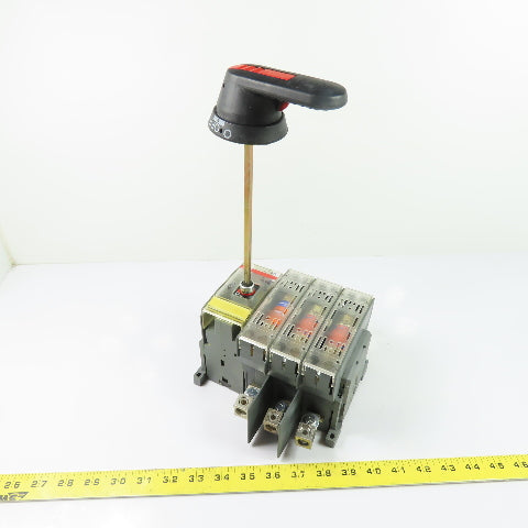 ABB OS100J03 100A 3-Pole Fusible Safety Disconnect Switch 600VAC