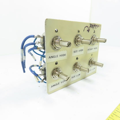 Clarostat 53C3-25K-S (6) Potentiometer Control Panel 25K OHM