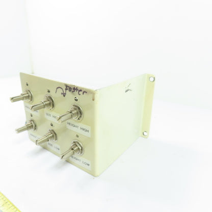 Clarostat 53C3-25K-S (6) Potentiometer Control Panel 25K OHM