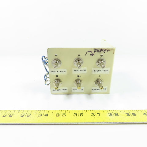 Clarostat 53C3-25K-S (6) Potentiometer Control Panel 25K OHM