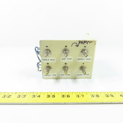 Clarostat 53C3-25K-S (6) Potentiometer Control Panel 25K OHM