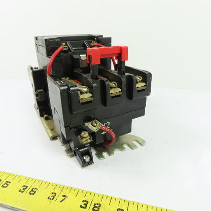 Square D 8536SC03 3-Pole NEMA Size 1 Motor Starter 120V Coil 600VAC