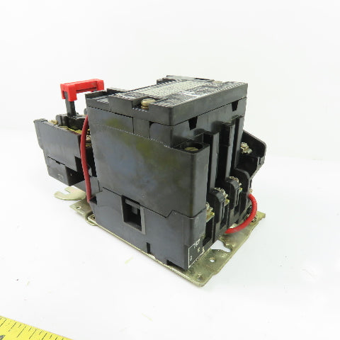 Square D 8536SC03 3-Pole NEMA Size 1 Motor Starter 120V Coil 600VAC