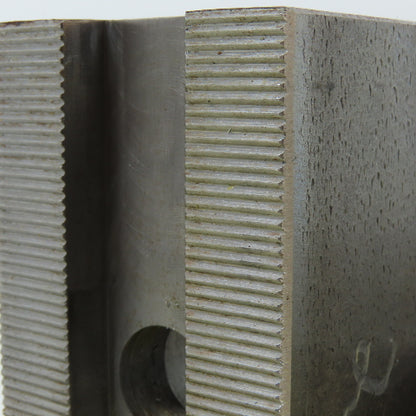 Dillon PS112 12" 3 Jaw Chuck Jaw Set Serrated 1/16" 90° 4-1/2" x 2" x 2-1/2"