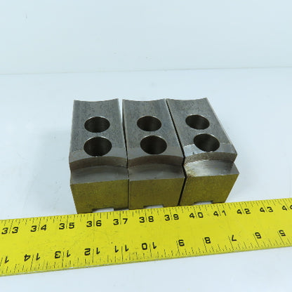 Dillon PBH12 12" Serrated 1/16" 90° Chuck Jaw Set 4-1/2" x 2" x 2-1/2"