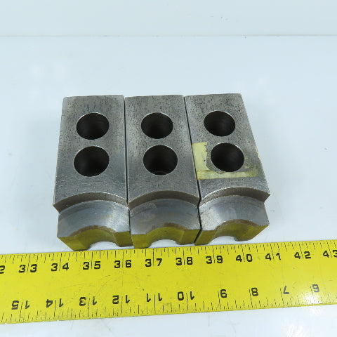 Dillon PBI12 12" Serrated 1/16" 90° Chuck Jaw Set 4-1/2" x 2" x 2-1/2"