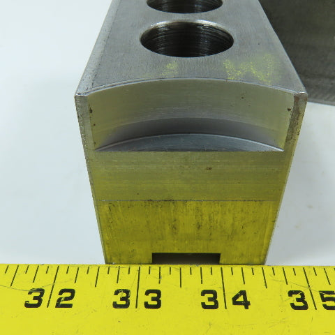 Dillon PBI12 12" 3 Jaw Chuck Jaw Set Serrated 1/16" 90° 4-1/2" x 2" x 2-1/2"