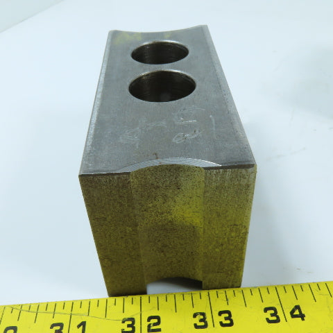 Dillon PBI12 12" 3 Jaw Chuck Jaw Set Serrated 1/16" 90° 4-1/2" x 2" x 2-1/2"