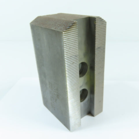 Dillon PBI12 12" 3 Jaw Chuck Jaw Set Serrated 1/16" 90° 4-1/2" x 2" x 2-1/2"