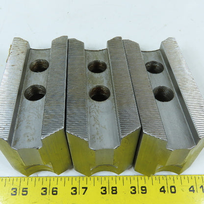 Dillon PBI12 12" 3-Jaw Lathe Chuck Master & Serrated Top Jaw Set