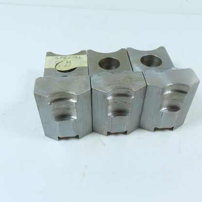 Dillon PBI12 12" 3-Jaw Lathe Chuck Master & Serrated Top Jaw Set