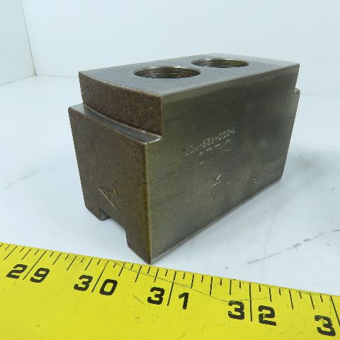 Dillon PBI12 12" 3 Jaw Chuck Jaw Set Serrated 1/16" 90° 4-1/2" x 2" x 2-1/2"