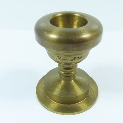 Rudy Muck Signature Brass Brasswind Mid-Production Mouthpiece Collectable Rare!