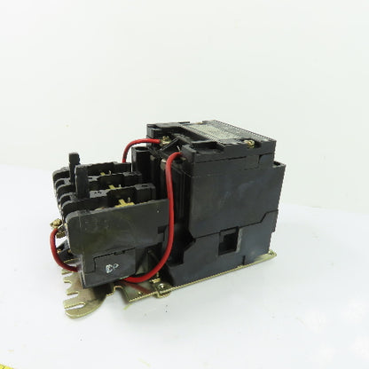 Square D 8536SCO3S 3-Pole NEMA Size 1 Motor Starter 120V Coil 600VAC