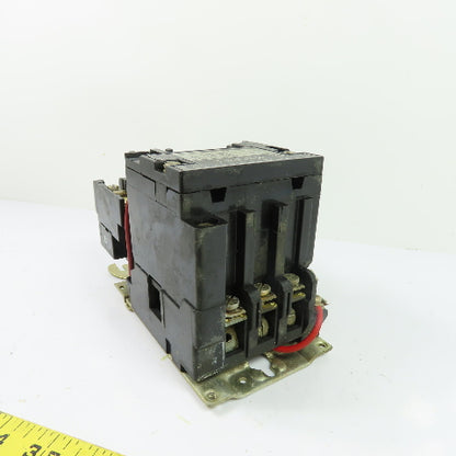 Square D 8536SCO3S 3-Pole NEMA Size 1 Motor Starter 120V Coil 600VAC
