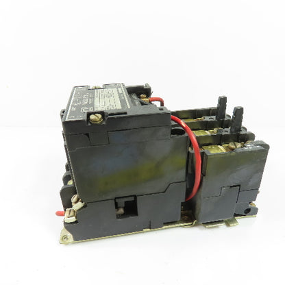 Square D 8536SCO3S 3-Pole NEMA Size 1 Motor Starter 120V Coil 600VAC