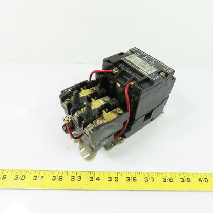 Square D 8536SCO3S 3-Pole NEMA Size 1 Motor Starter 120V Coil 600VAC