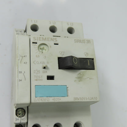 Siemens 3RT1016-1BB41 3RV1011-1JA10 7-10A Motor Starter Protector 690V