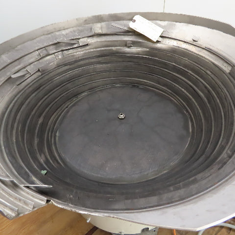RNA SRHL 400-1 L Vibratory Parts Feeder 110V 60Hz 17" x 10" Tall Bowl