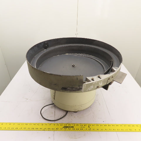 Accu-Count Model 15 Vibratory Parts Feeder 117V 60Hz 3.5A 19" ID x 6" H Bowl