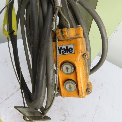 Yale KEL1-10H15S1 1 Ton 2000LB Electric Chain Hoist 115/230V 1Ph 15FPM 15' Lift