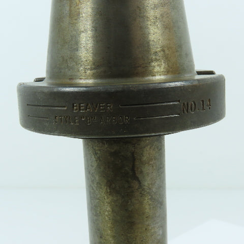 Beaver Tool & Eng. Corp. No.14 Style B Milling Machine Arbor Tool Holder