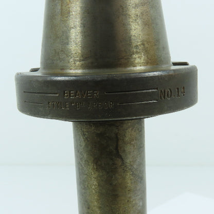 Beaver Tool & Eng. Corp. No.14 Style B Milling Machine Arbor Tool Holder