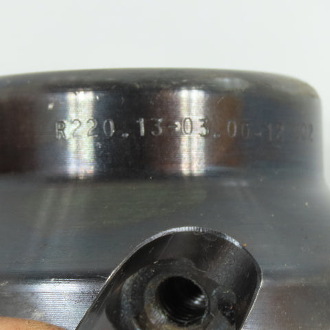 Carboloy R220.13-03.00-12 3" 6-Insert 45° Indexable Face Mill Cutter