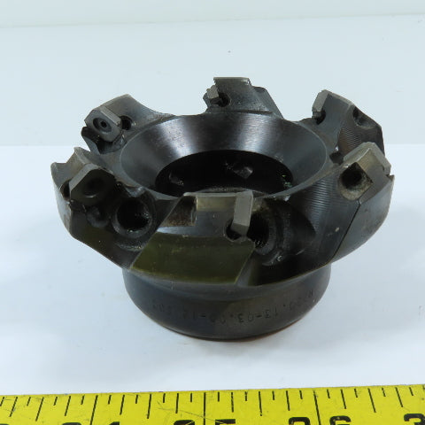 Carboloy R220.13-03.00-12 3" 6-Insert 45° Indexable Face Mill Cutter