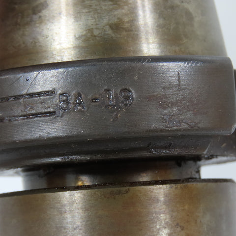 Beaver Tool & Eng Corp BA-19 NMTB 40 Taper Quick Change Tool Holder Arbor