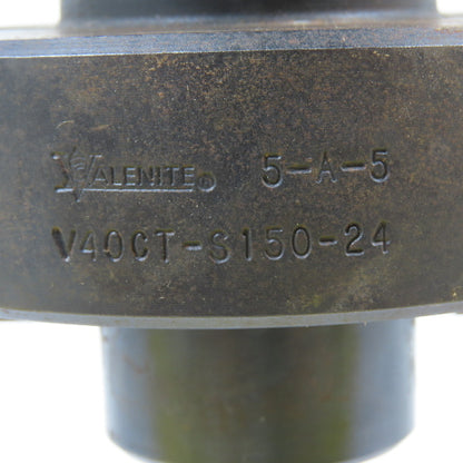 Valenite V40CT-S150-24 CAT40 1-1/2" Pilot Shell Mill Tool Holder