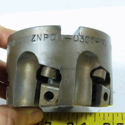 Carboloy RB-13 ZNPOM-0306-R1 3" 6-Insert Indexable Face Mill Cutter