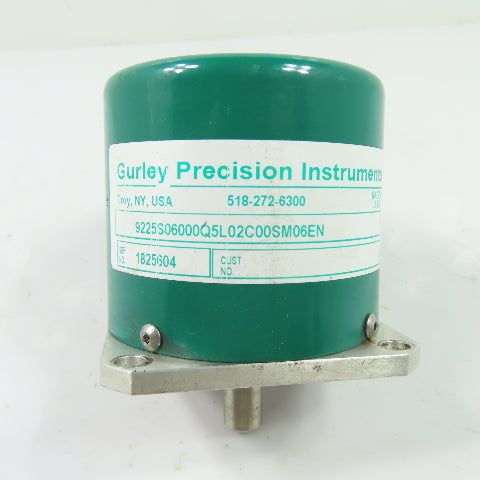 Gurley 9225S06000Q5L02C00SM06EN Rotary Optical Incremental Shaft Encoder 6000CPR