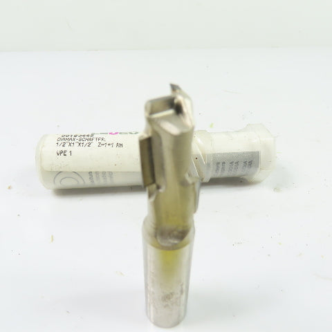 LEUCO 00183445 1/2" Diamond-Tipped Shank-Type Cutter Z=1+1 RH