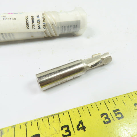 LEUCO 00183445 1/2" Diamond-Tipped Shank-Type Cutter Z=1+1 RH
